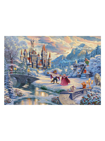 1000tlg. Puzzle "Die Schöne & das Biest,Zauberhafter Winterabend"- ab 12 Jahren