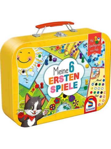Spielesammlung "Meine 6 ersten Spiele im Metallkoffer" - ab 3 Jahren