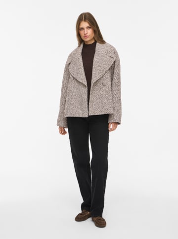 Vila Übergangsjacke "Vikamille" in Schwarz/ Weiß