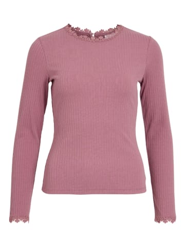 Longsleeve "Vibabia" in Beere