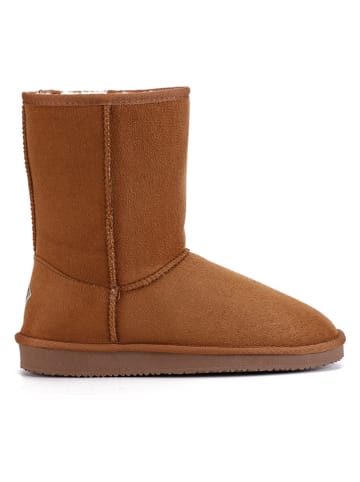 Winterboots in Hellbraun