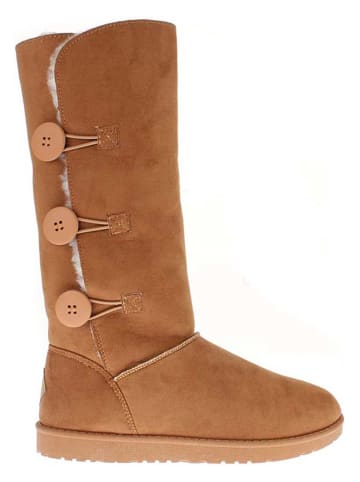 Winterstiefel "Flora" in Hellbraun