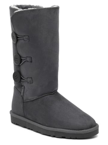 Winterstiefel "Flora" in Anthrazit