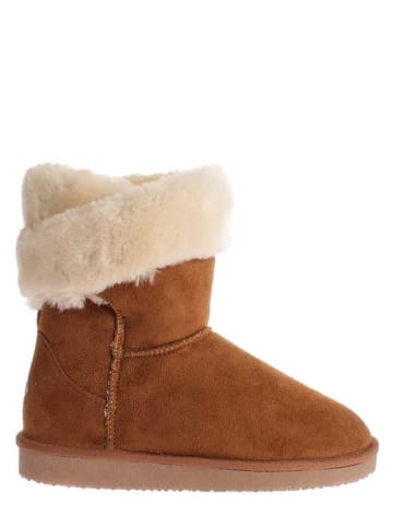 Winterboots "Arine" in Hellbraun