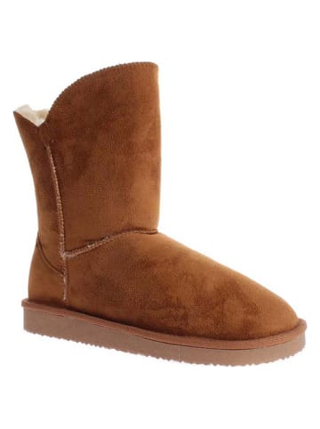 Winterstiefel "Adeline" in Hellbraun
