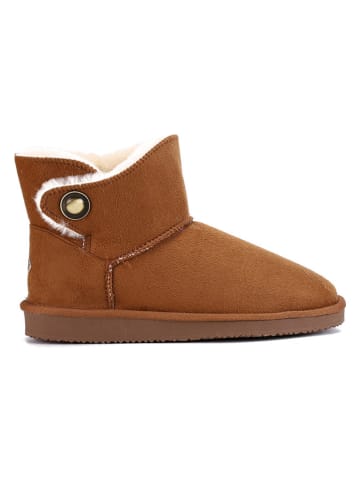 Winterboots "Catalina" in Hellbraun