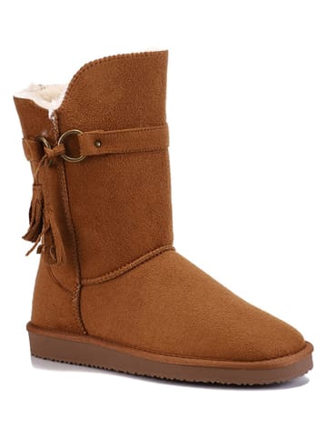 Winterstiefel "Crawford" in Hellbraun