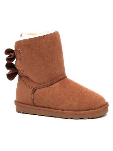 Winterboots "Bowette" lichtbruin