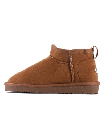 Winterboots "Mihika" in Hellbraun