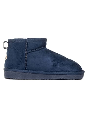 Botki zimowe "Mihika" w kolorze granatowym