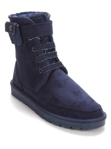 Winterboots "Imaan" in Dunkelblau