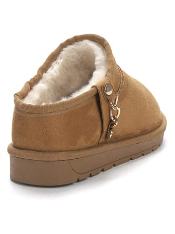 Winterboots "Idalia" in Hellbraun
