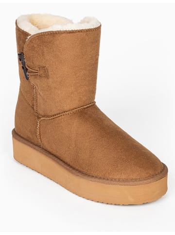 Winterboots "Emmy" in Hellbraun