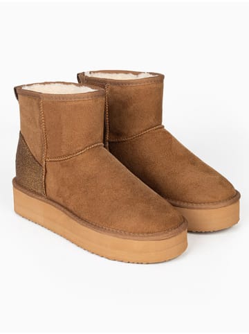 Winterboots "Caspian"  in Hellbraun