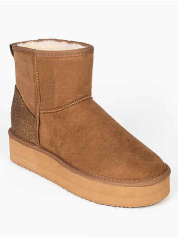 Winterboots "Caspian"  in Hellbraun