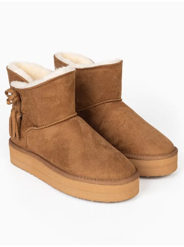 Winterboots "Cullen" in Hellbraun