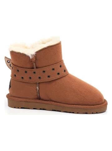 Winterboots "Erikana" in Hellbraun