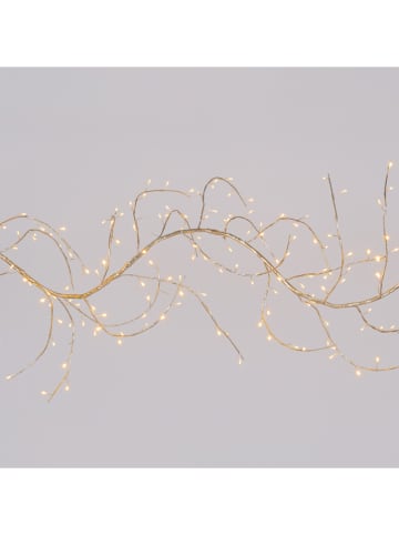 LED-Dekozeig in Creme - (L)300 cm