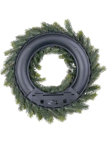 Led-decoratiekrans groen - Ø 40 cm