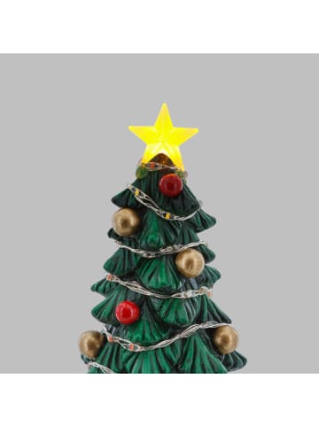 Lotti LED-Dekofigur "Weihnachtsdorf" in Bunt - (H)30 cm - Ø 15 cm