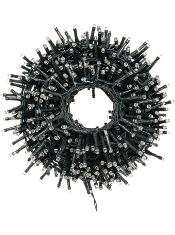 LED-Lichterkette in Grün/ Warmweiß - (L)14,9 m