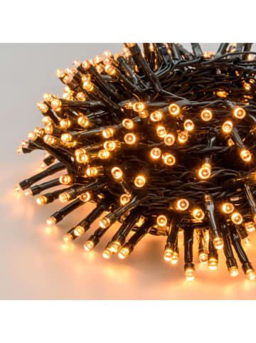 Łańcuch świetlny LED w kolorze zielonym - dł. 30,5 m