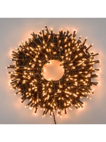Lotti LED-Lichterkette in Grün/ Warmweiß - (L)30,5 m