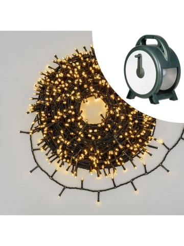 Łańcuch świetlny LED w kolorze zielonym - dł. 60 m