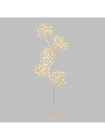 Lotti LED-Dekoleuchte "Rich" in Silber - (H)120 x Ø 20 cm