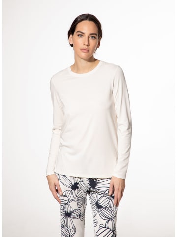 Pyjama-Oberteil in Weiß