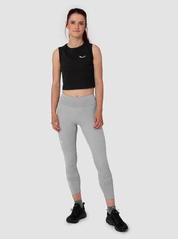 Salewa Functionele leggings "Pedroc Dry" grijs