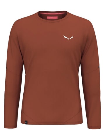 Salewa Functionele longsleeve "Pedroc Dry" lichtbruin