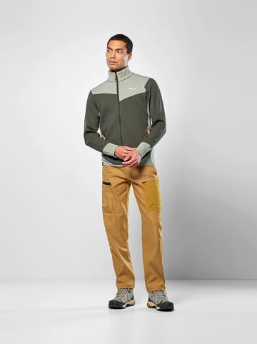 Salewa Funktionsjacke "Puez Waffle" in Oliv