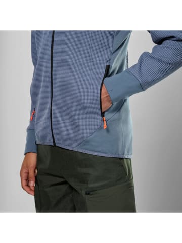 Salewa Fleecejacke "Puez Waffle" in Hellblau
