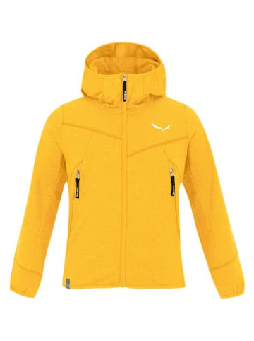 Salewa Fleece vest "Agner" geel