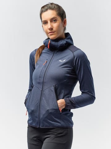 Salewa Kurtka funkcyjna "Agner Hybrid" w kolorze granatowym