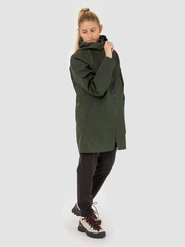 Salewa Parka "Fanes 3L" w kolorze oliwkowym