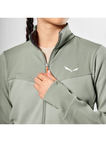 Salewa Functionele jas "Puez Waffle" lichtgroen