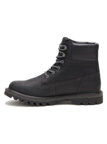 CAT Leder-Boots "Deplete" in Schwarz