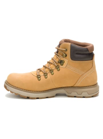 CAT Leder-Boots "Pursue Hiker" in Gelb