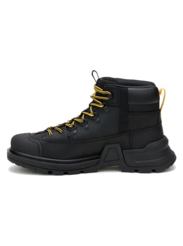 CAT Leder-Trekkingschuhe "Colorado Expedition" in Schwarz