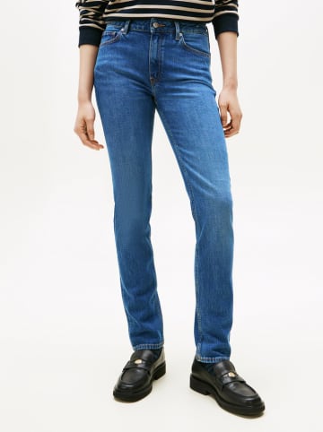 Dżinsy - Slim fit - w kolorze niebieskim