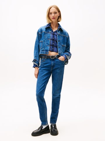 Dżinsy "Lucy" - Slim fit - w kolorze niebieskim