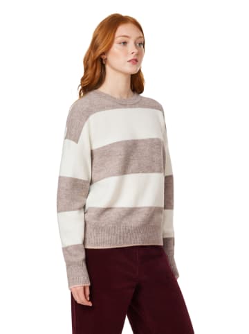Scotch & Soda Sweter w kolorze szarobrązowo-kremowym