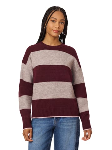 Scotch & Soda Sweter w kolorze bordowo-szarobrązowym