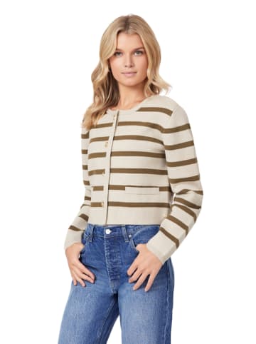 Scotch & Soda Cardigan in Creme/ Khaki
