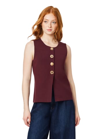 Scotch & Soda Gebreide top bordeaux