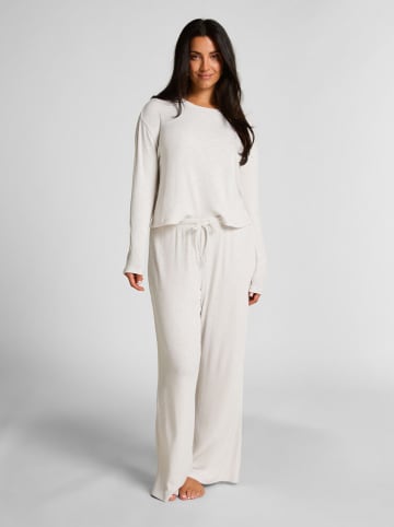 Pyjama-Hose in Creme