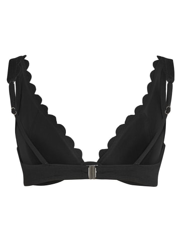 Biustonosz bikini "Scallop" w kolorze czarnym
