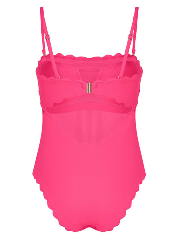 Badeanzug "Scallop" in Pink